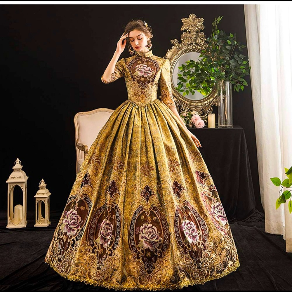 Gorgeous Brocade Gown